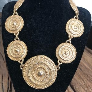 Costume Jewelry Gold Necklace